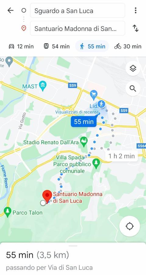 בולוניה Sguardo A San Luca Apartment מראה חיצוני תמונה